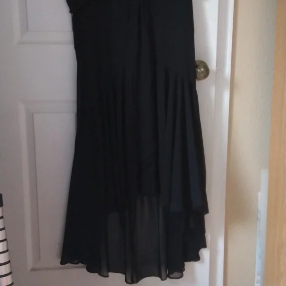 Just...Taylor Long Black Dress Size 12 Nwt - Picture 2 of 8